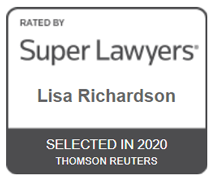 Rated By Super Lawyers | Lisa Richardson | Selected in 2020 | Thomson Reuters